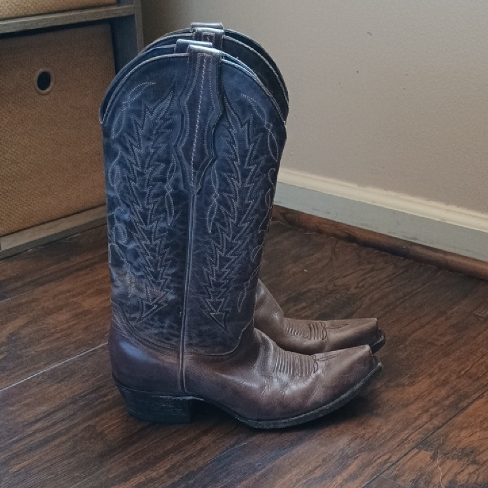 Cavenders Brown Western Cowboy Boots